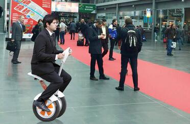 This is, riding Airwheel electric self-balancing scooters is zero release. 